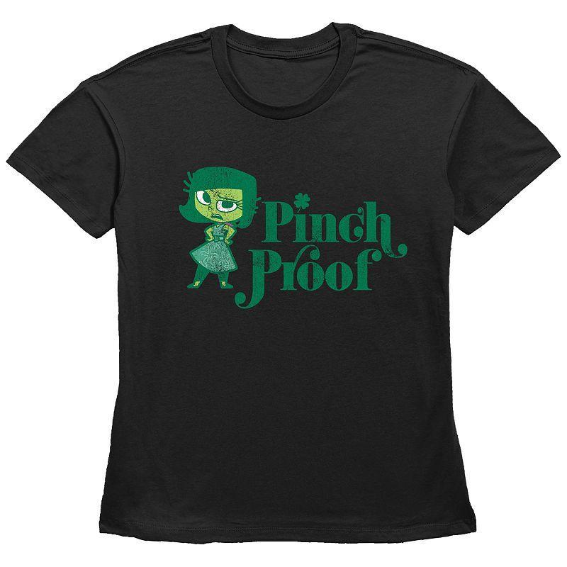 Disneys Inside Out Disgust Pinch Proof Womens Graphic Tee, Girls Product Image