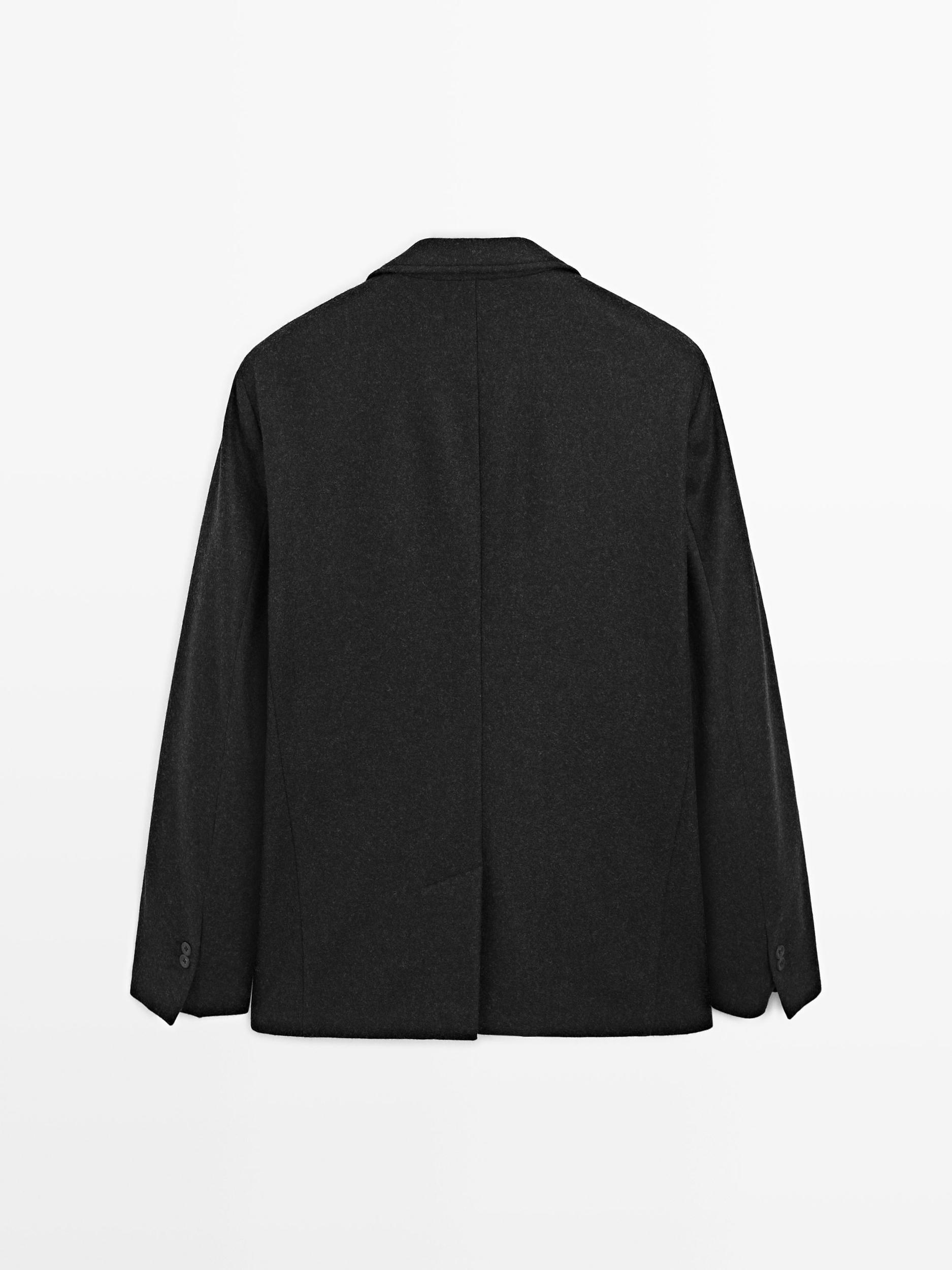 Wool blend suit blazer Product Image