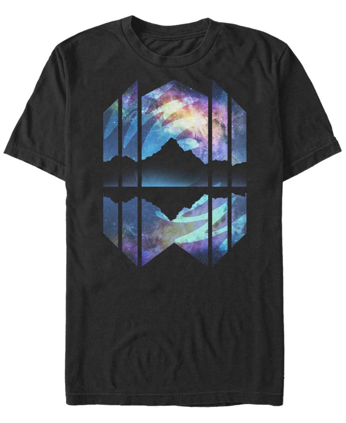 Mens Galaxy Sky Mountain Geometric Tee Product Image