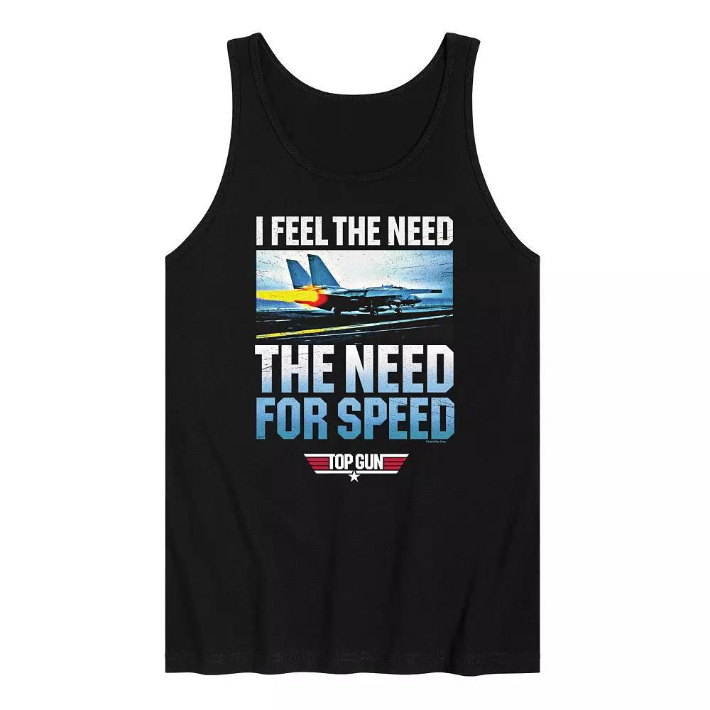 Men's Top Gun Need For Speed Tank Top,  Product Image
