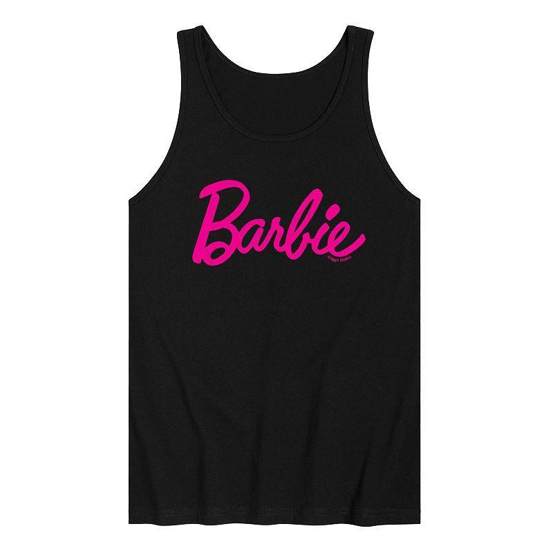 Mens Barbie Pride Classic Logo Tank Top Product Image