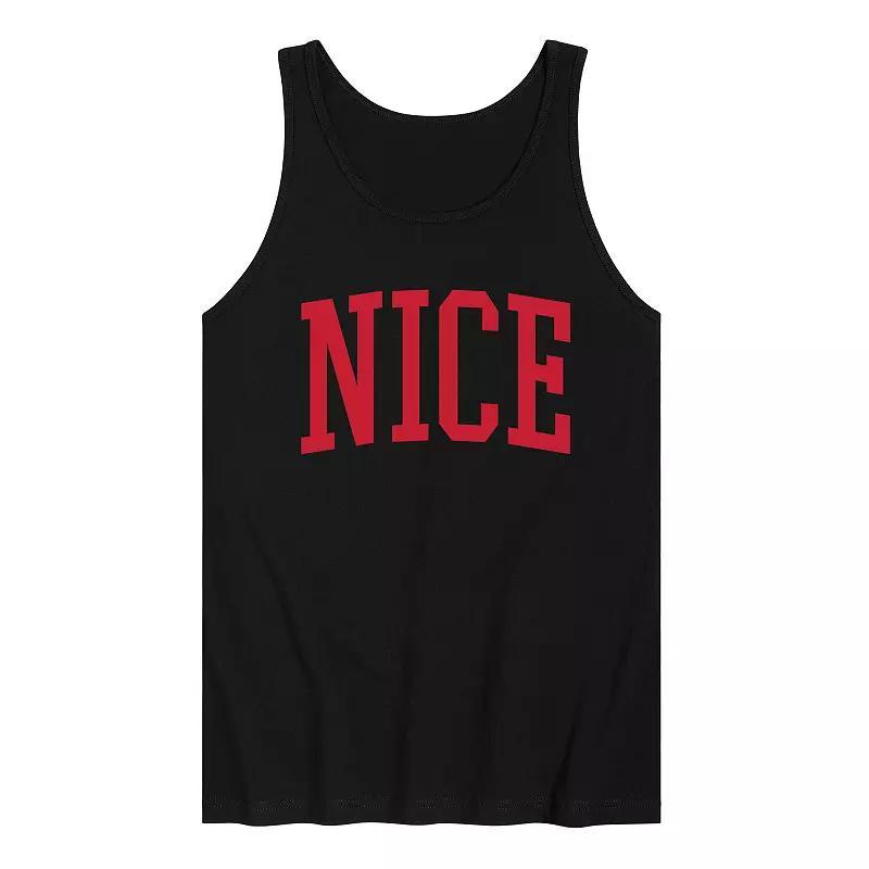 Men's Nice Tank Top Top, Size: Large, Black Product Image