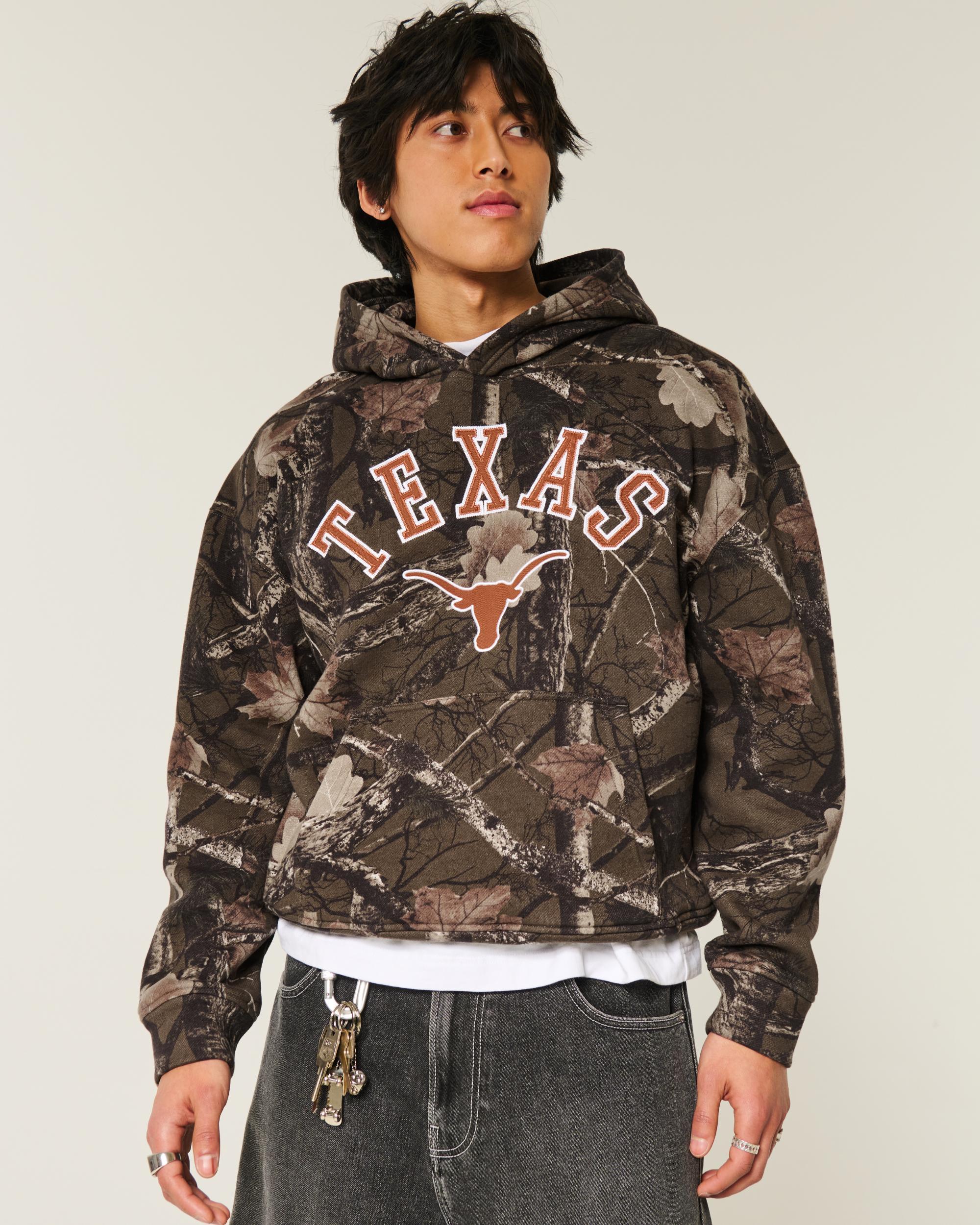 Boxy UConn Graphic Hoodie Product Image