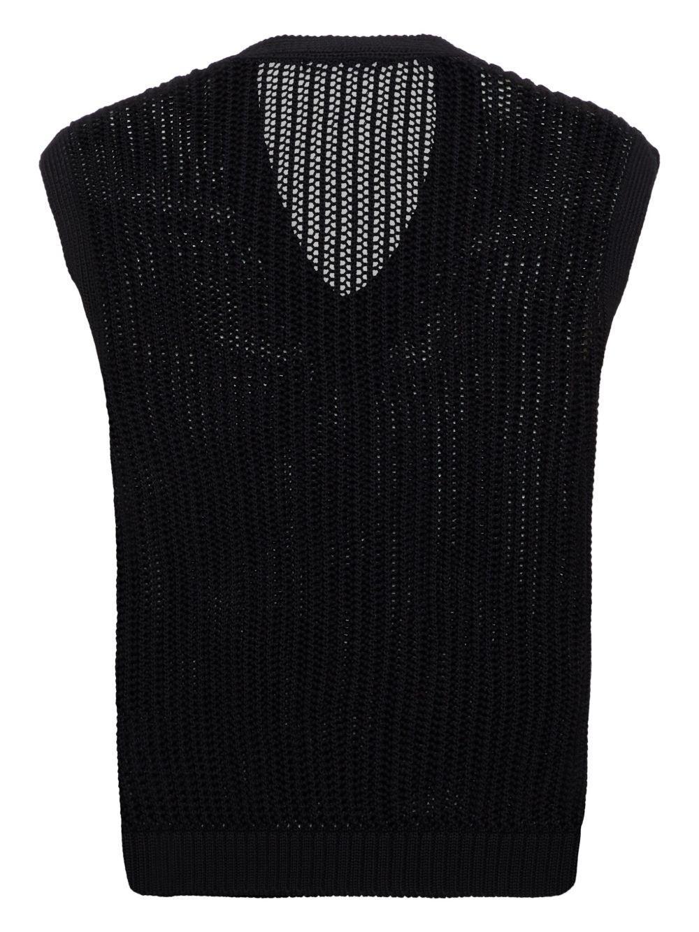 open-knit vest Product Image