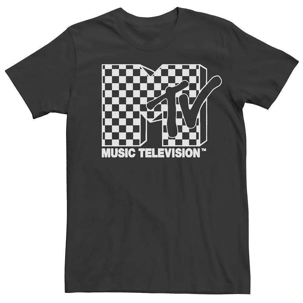 Men's MTV Checkered Logo Tee,  Product Image