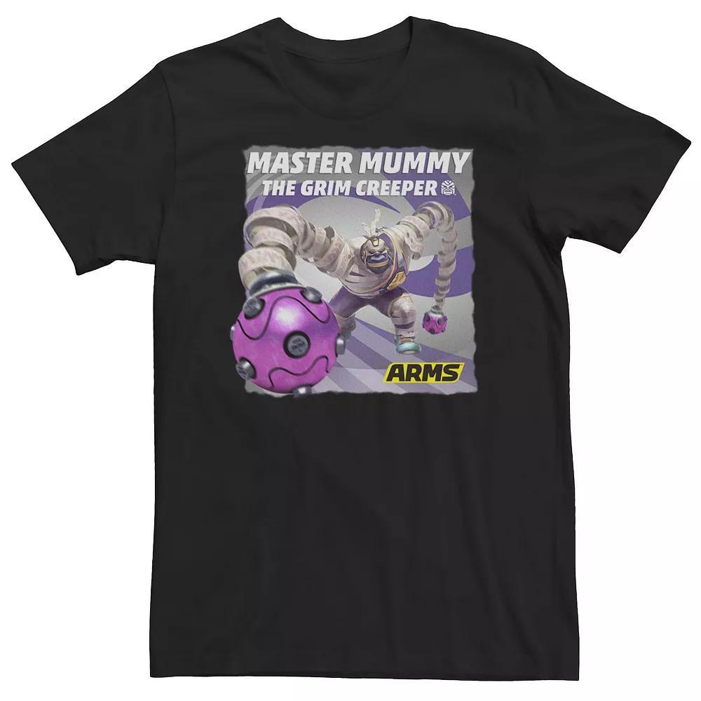 Big & Tall Arms Master Mummy The Grim Creeper Poster Tee, Men's,  Product Image