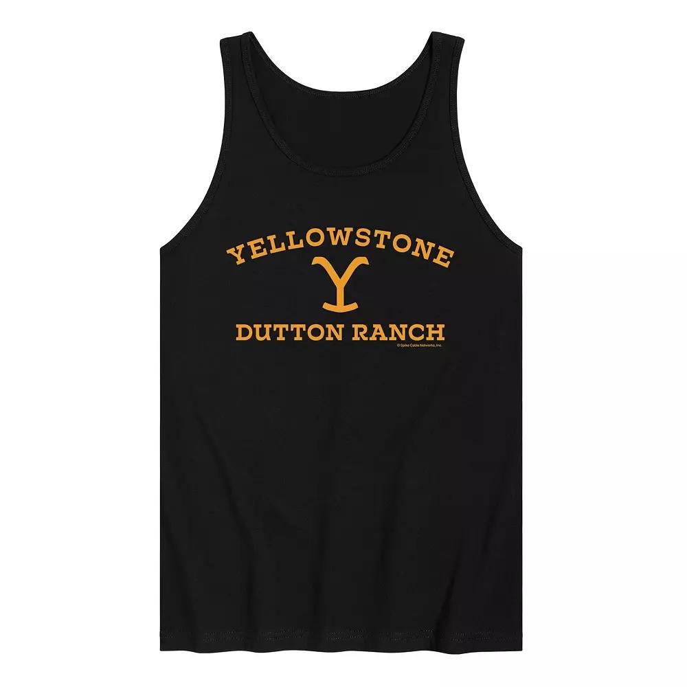 Men's Yellowstone Ranch Logo Tank Top,  Product Image