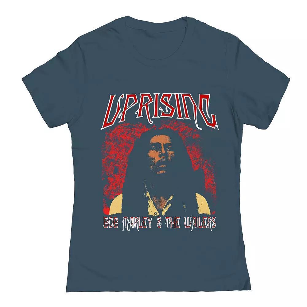Junior's Bob Marley Uprising Graphic Tee, Women's,  Product Image