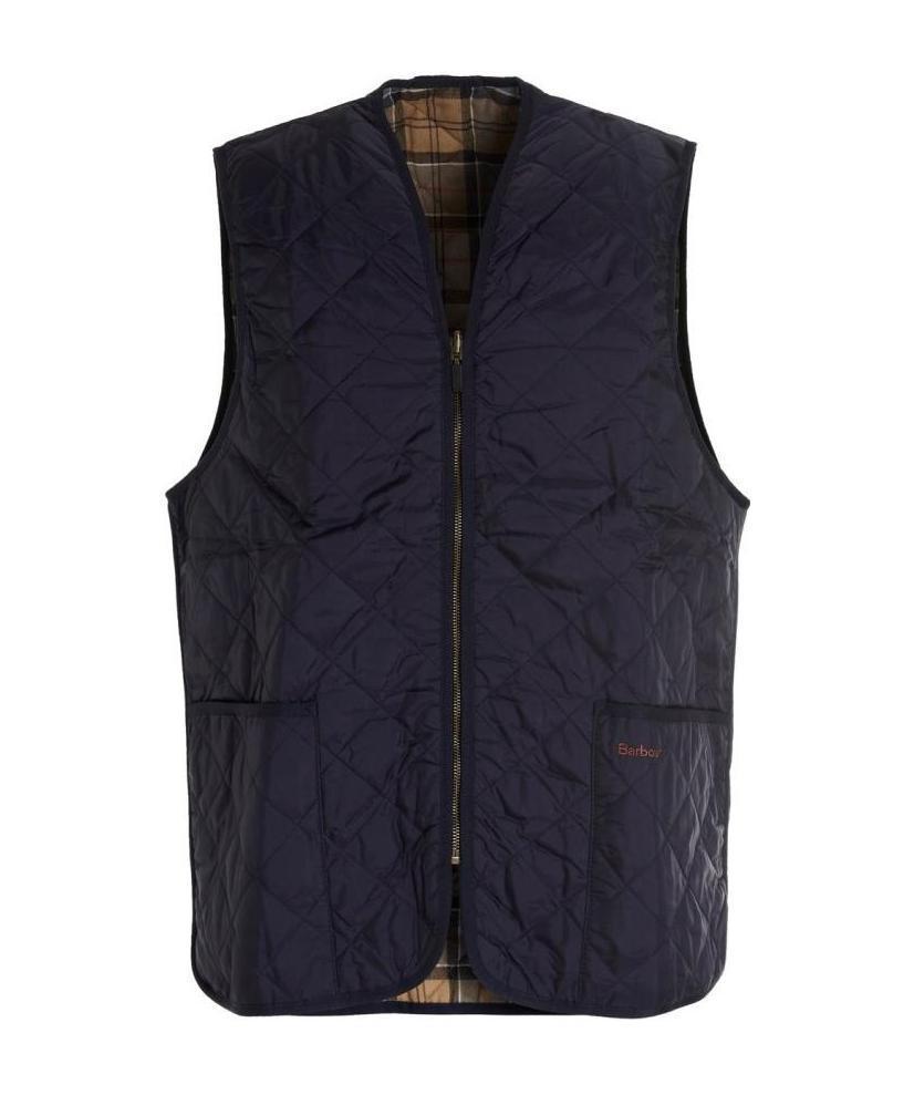 BARBOUR Quilted Vest In Blue Product Image