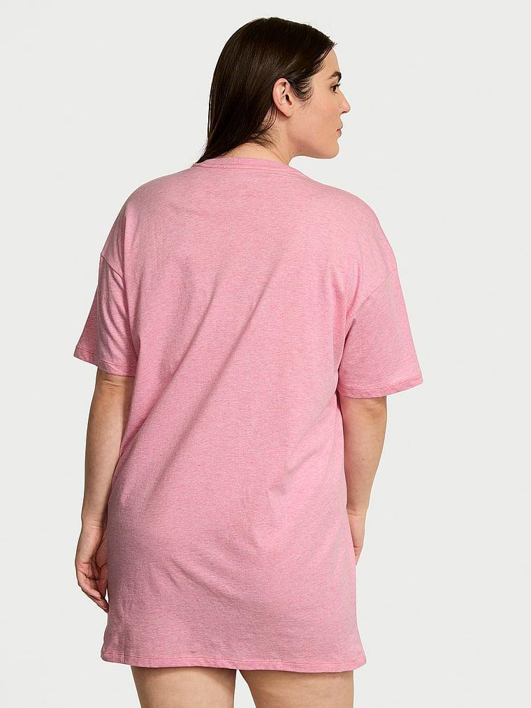 100% Cotton Oversized Sleep Tee Product Image