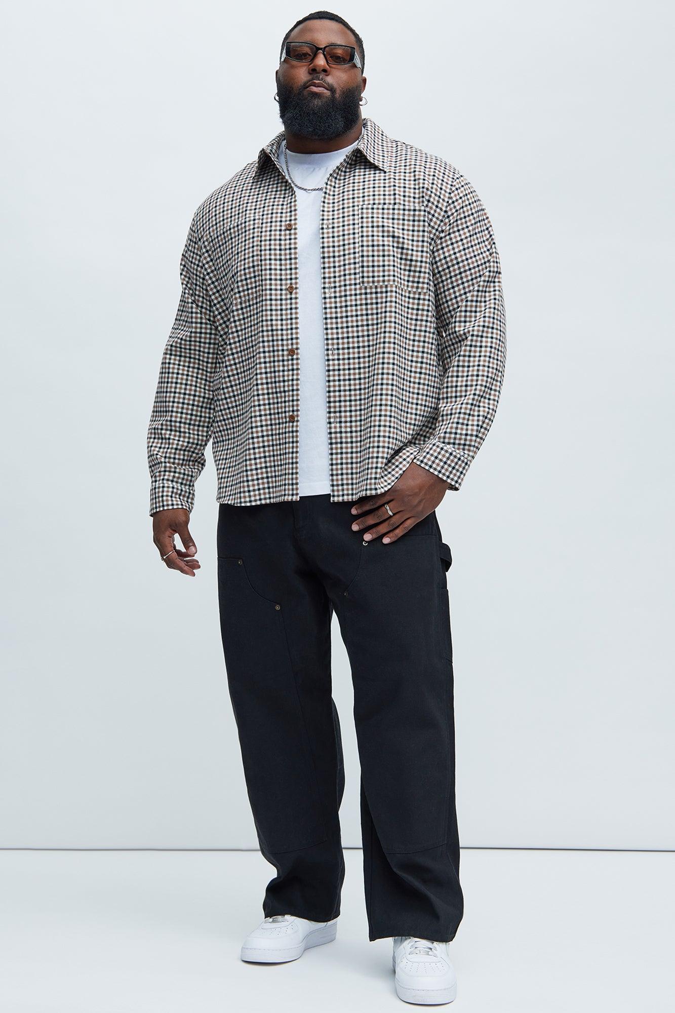George Gingham Plaid Shirt - Multi Color Male Product Image
