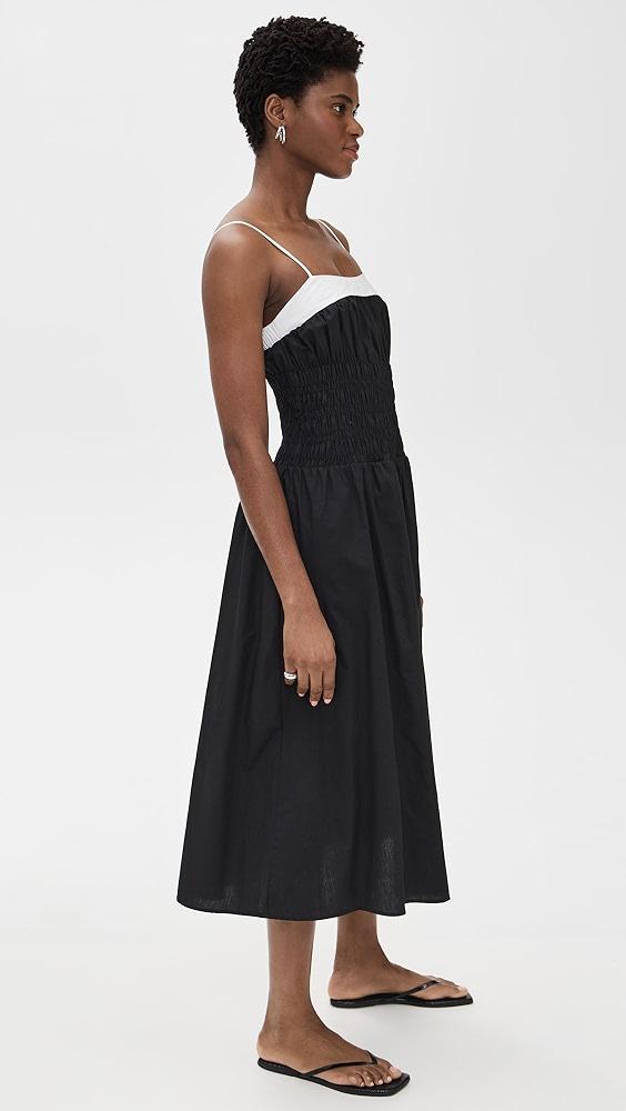 Moon River Smocked Midi Dress | Shopbop Product Image