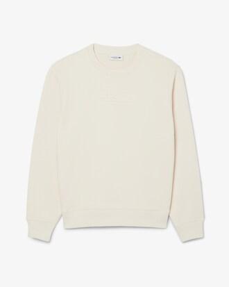 Embossed Logo Cotton Sweatshirt Product Image