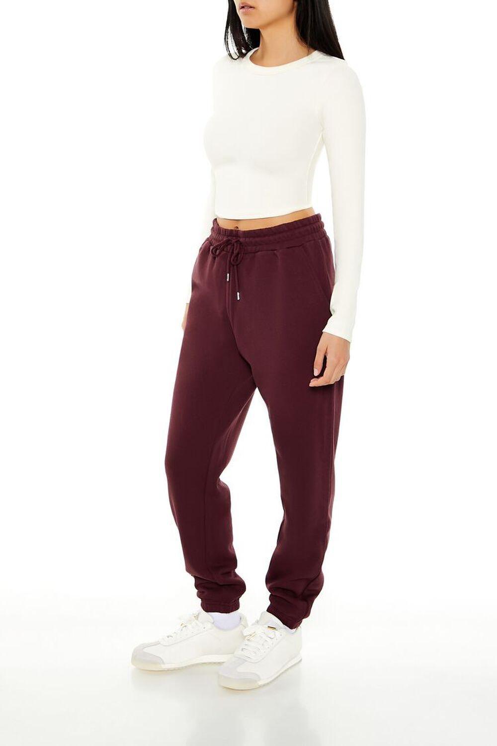 Drawstring Fleece Joggers | Forever 21 Product Image