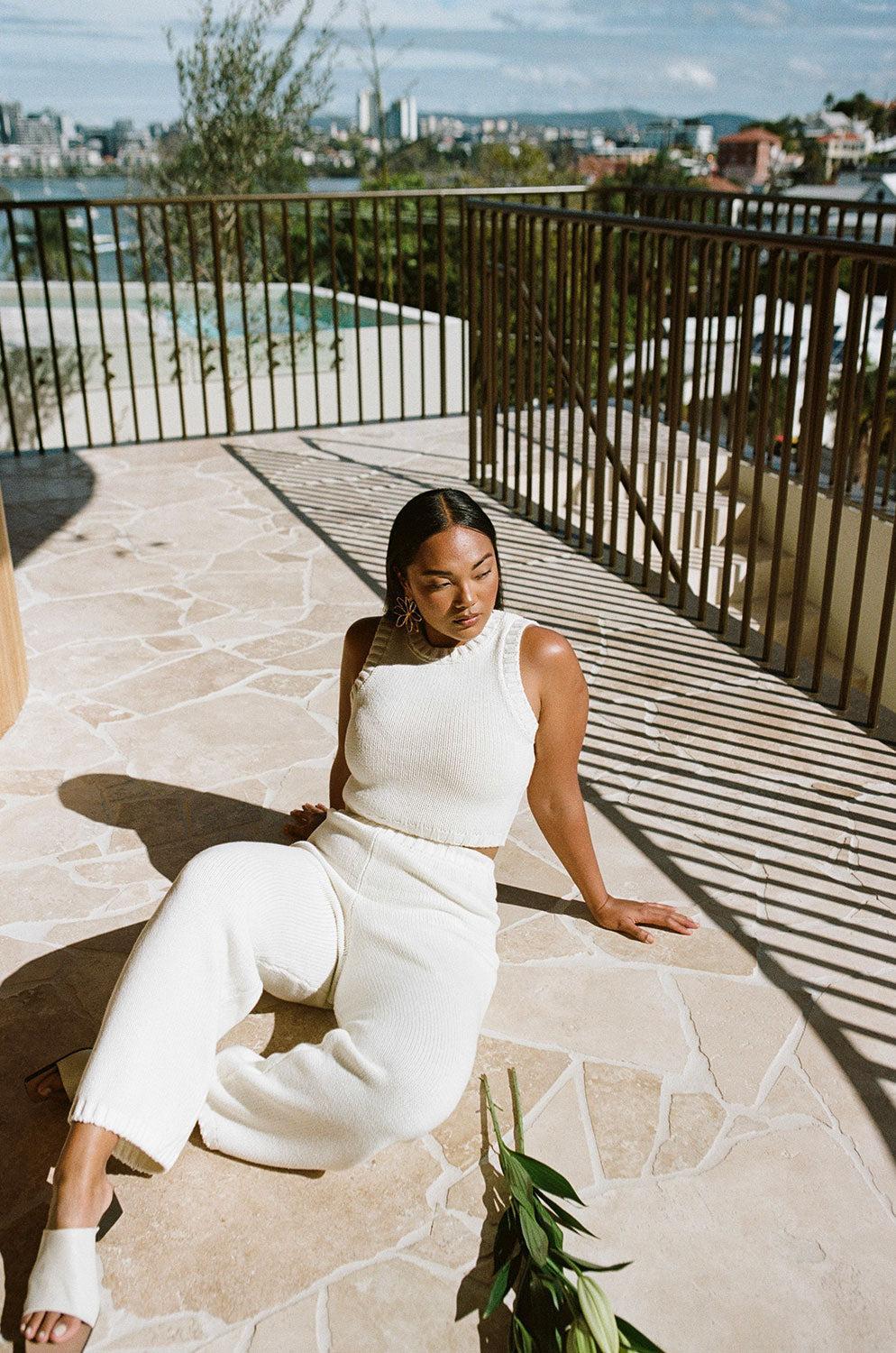 Yukio Pants - White Product Image