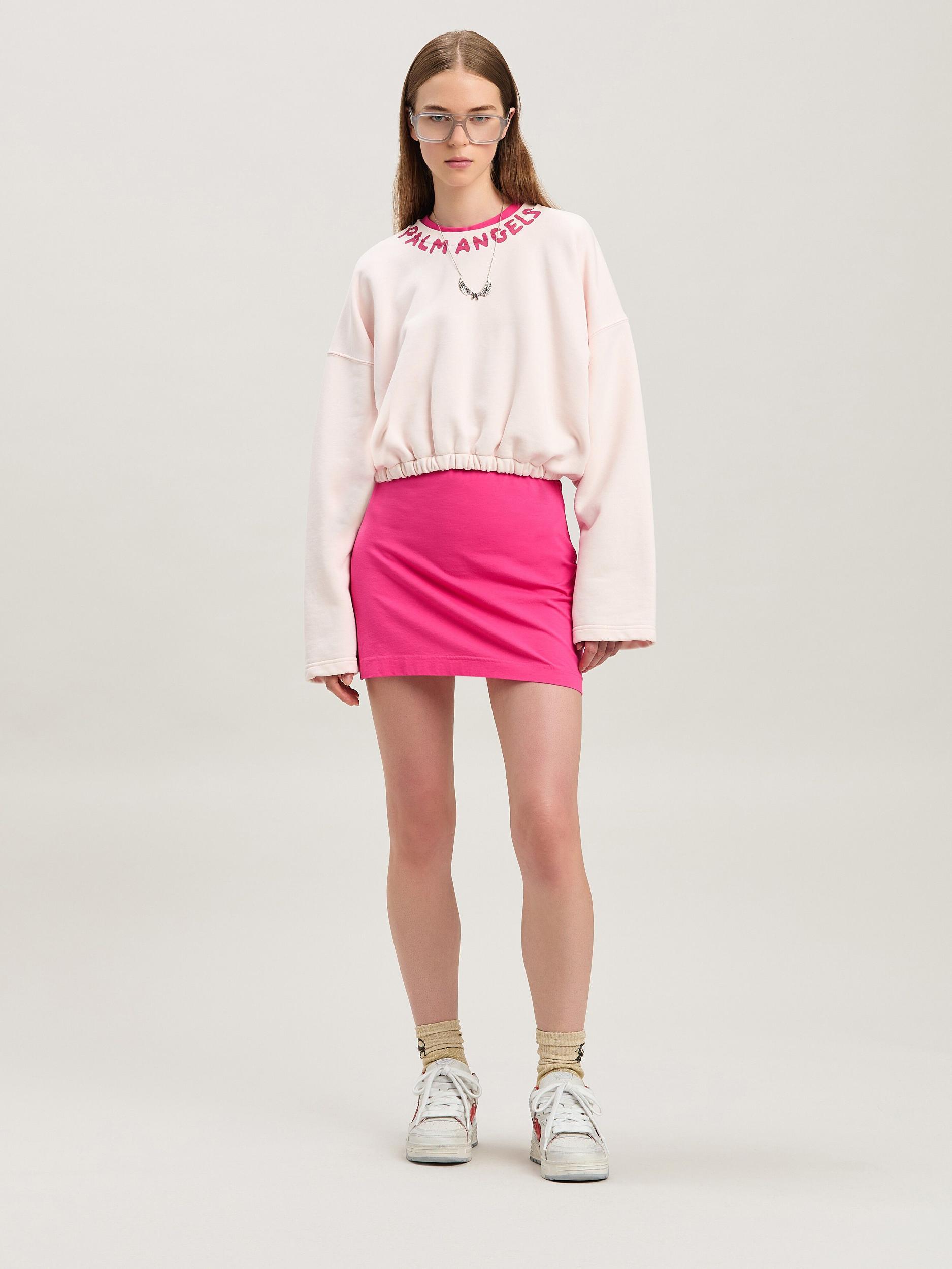 SEASONAL LOGO DRAWSTRING CREW SOFT PINK Product Image