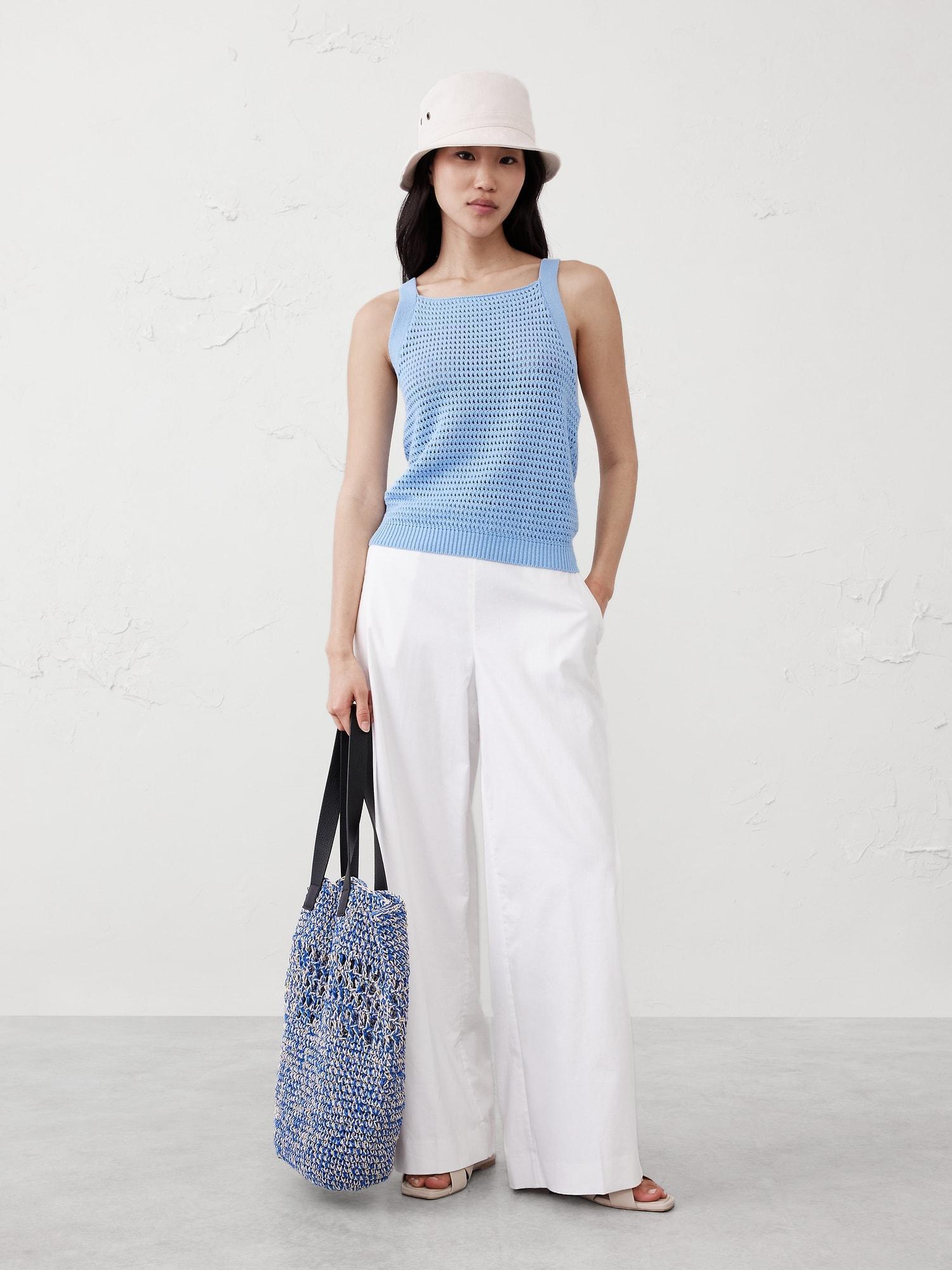 Open Stitch Sweater Tank Product Image