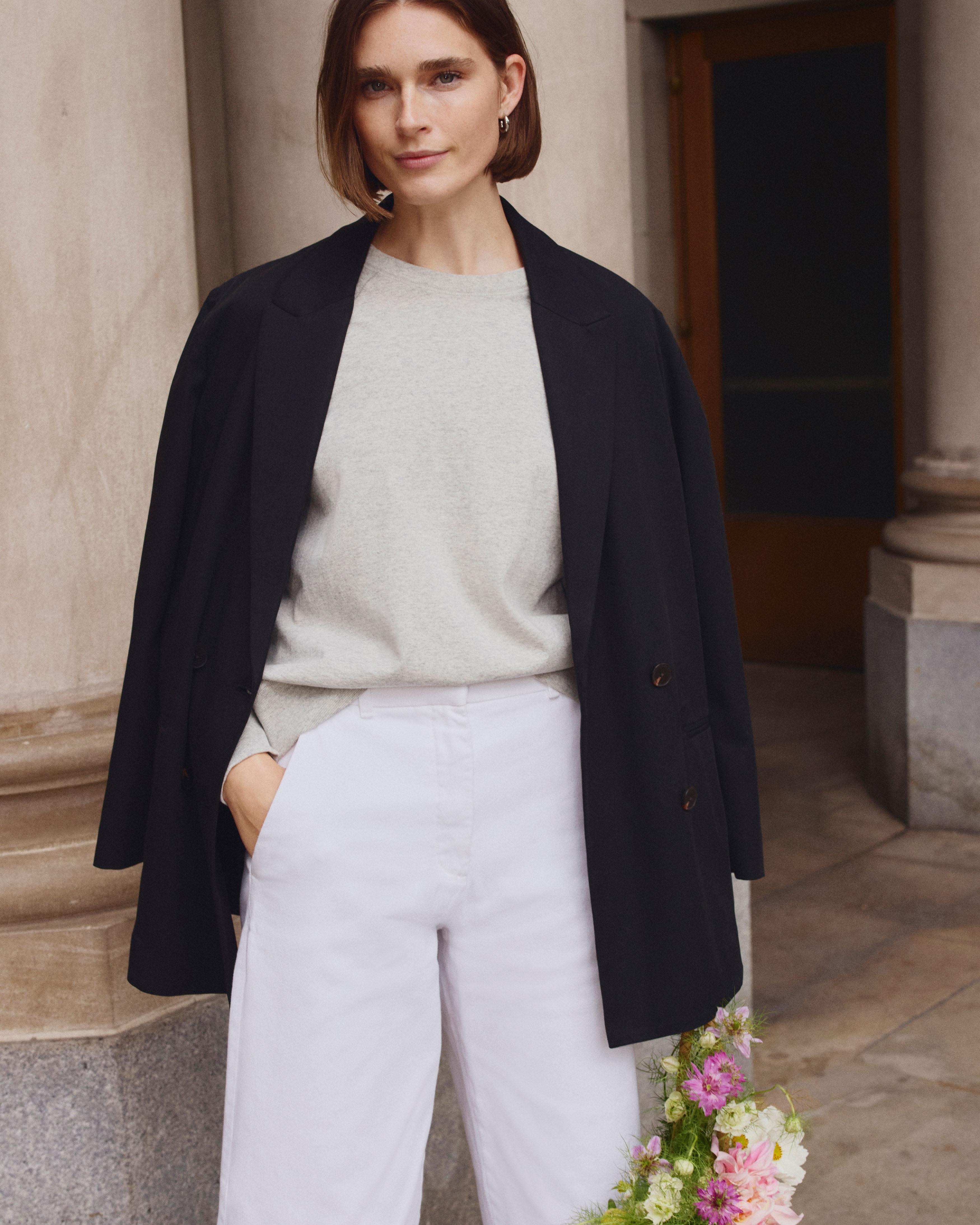 Womens Double-Breasted Blazer in Buttersmooth by Everlane Product Image