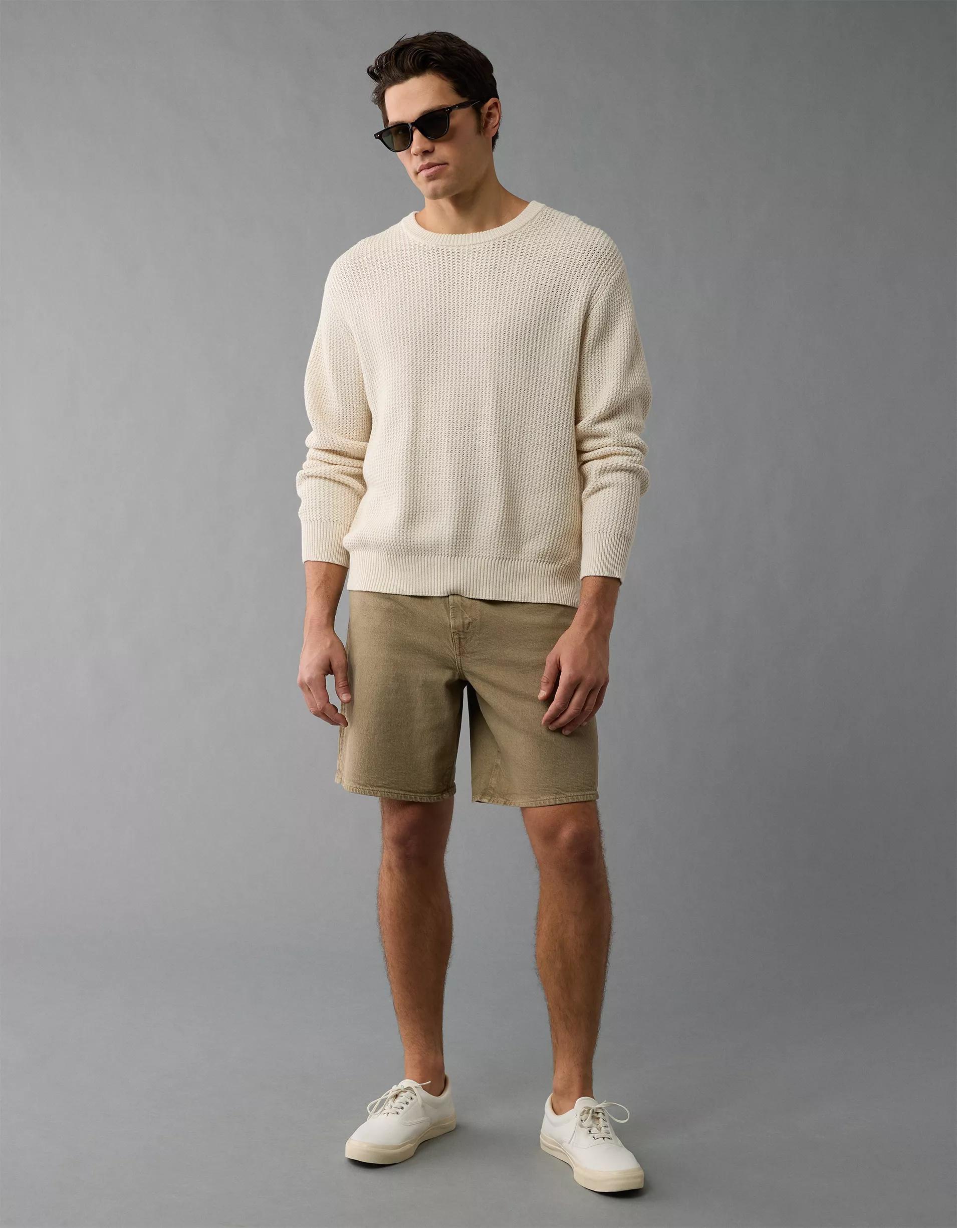 AE Lightweight Textured Sweater Product Image