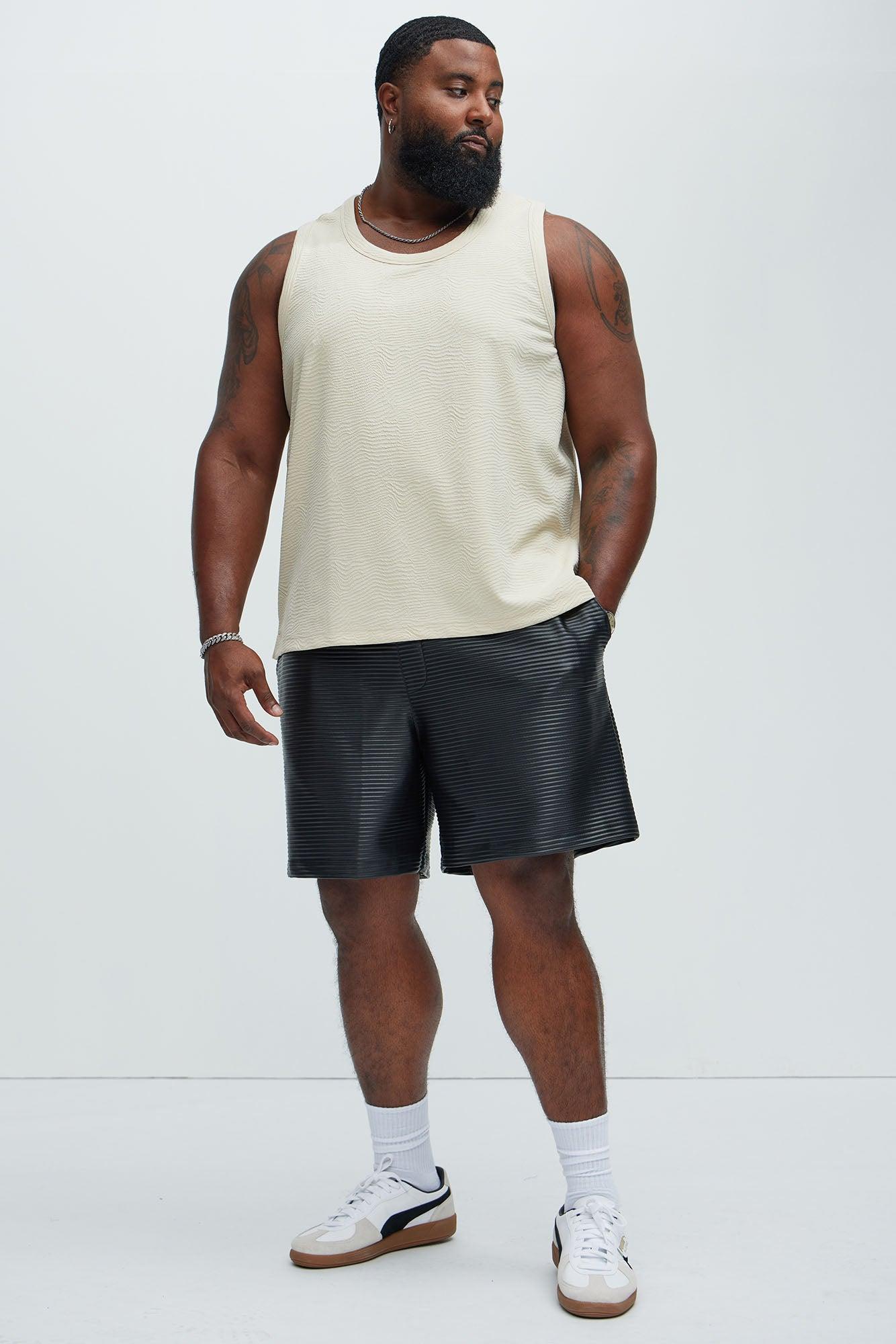 Mika Textured Tank - Oatmeal Product Image