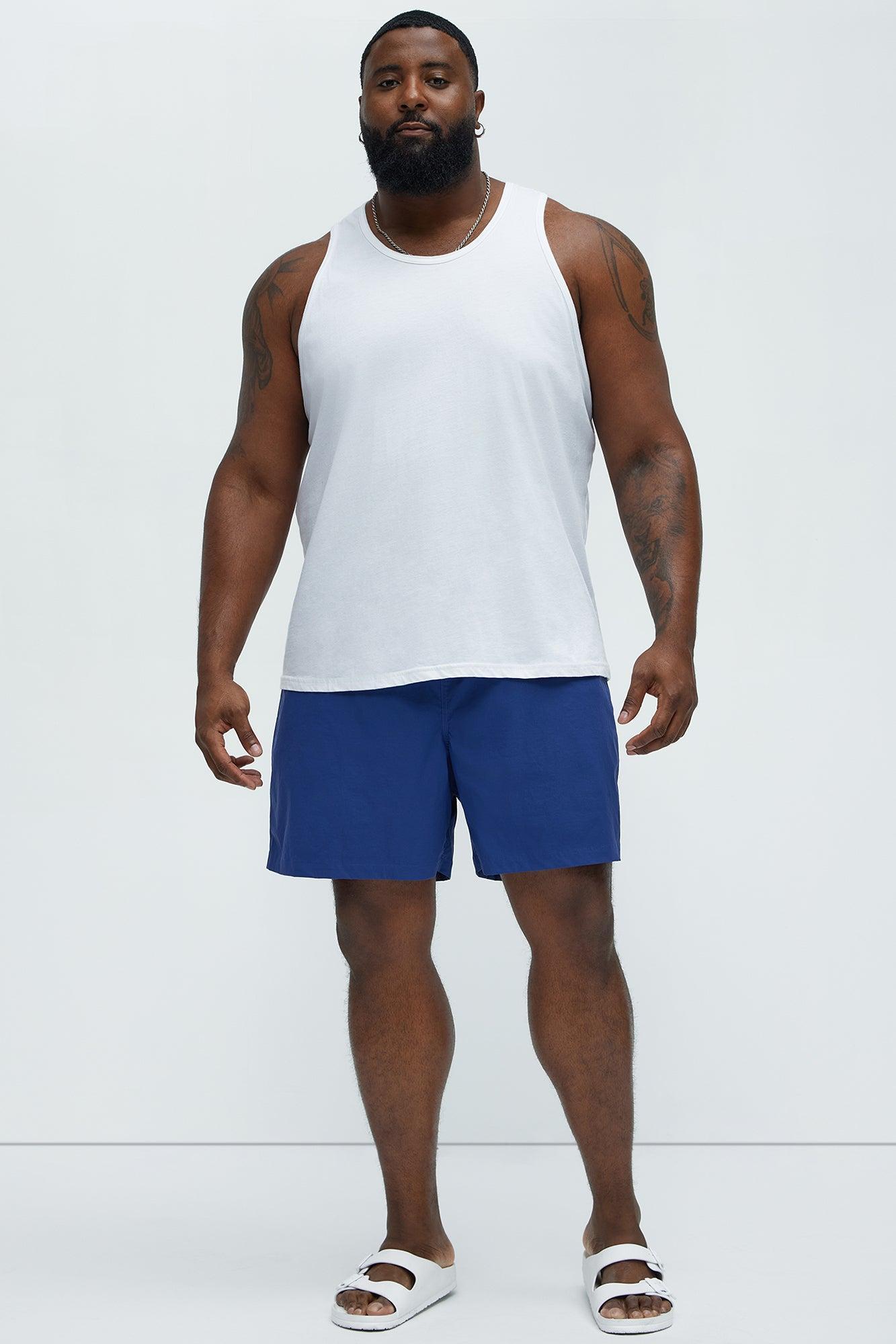 Montez Stretch Swim Trunk Classic - Navy Product Image