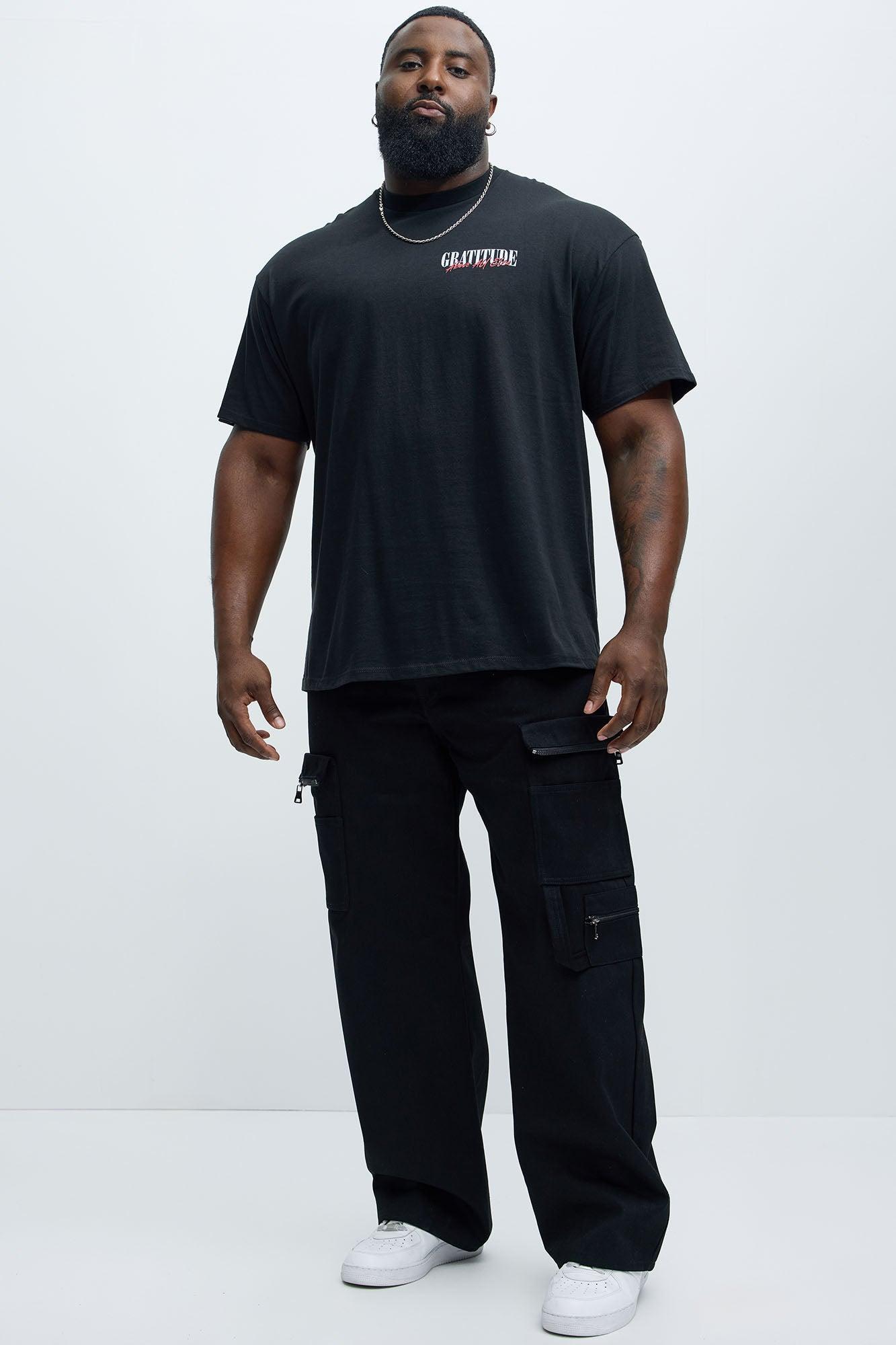 Above All Else Short Sleeve Tee - Black Product Image