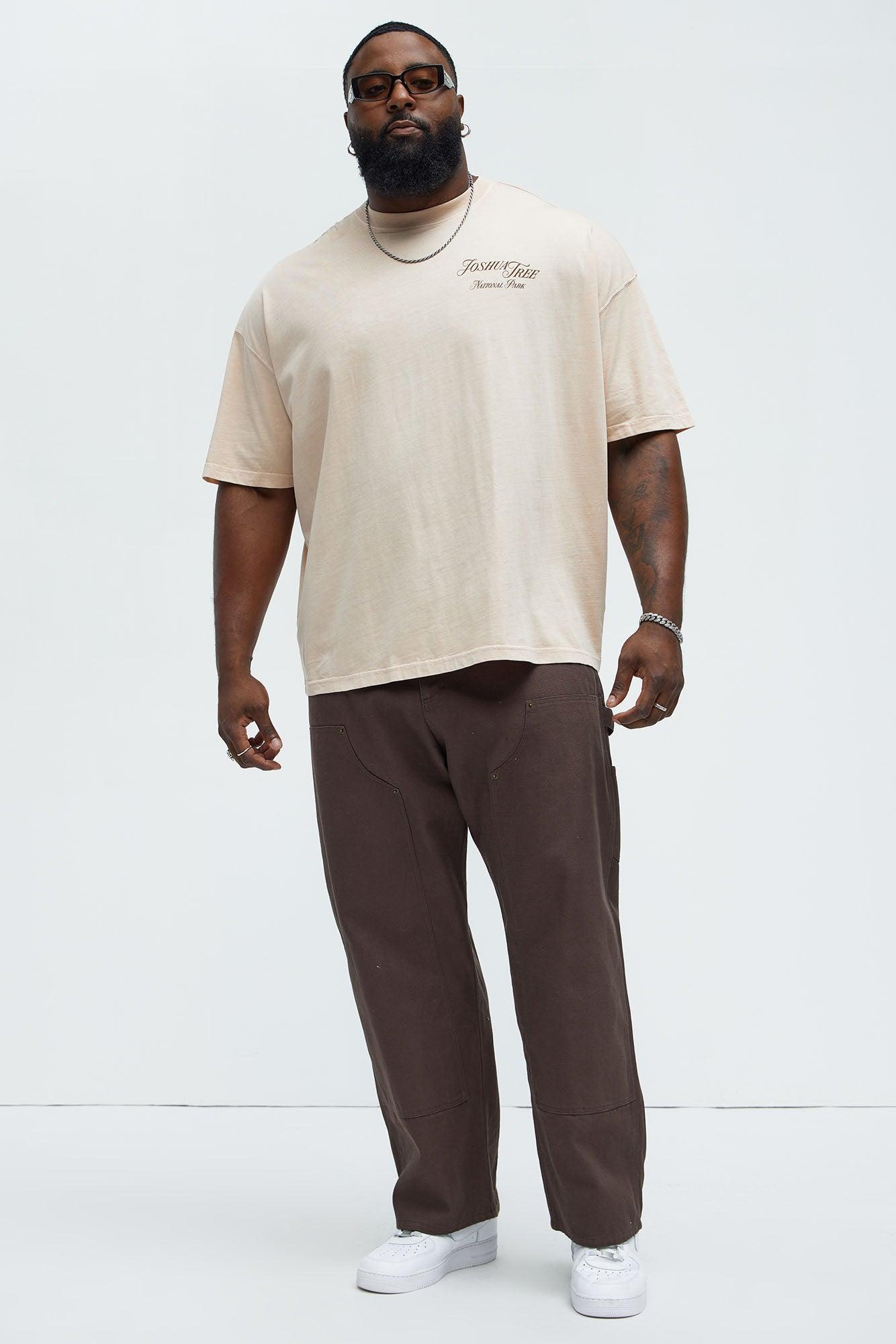 Joshua Tree Oversized Short Sleeve Tee - Brown Product Image