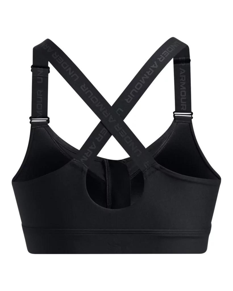 Womens UA Infinity 2.0 High Zip Sports Bra Product Image