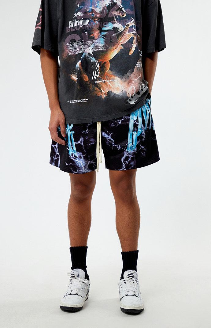 Civil Mens Metal Storm Basketball Shorts Product Image