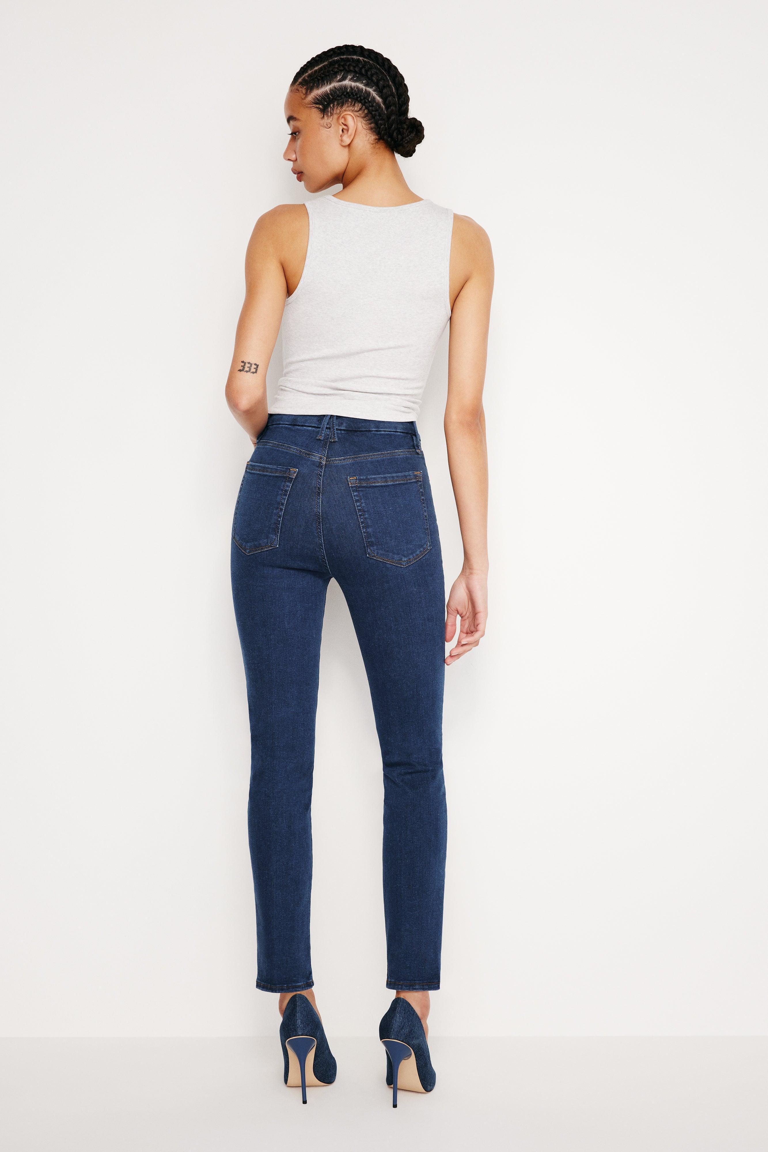 ALWAYS FITS GOOD CLASSIC SLIM STRAIGHT JEANS | BLUE822 Product Image