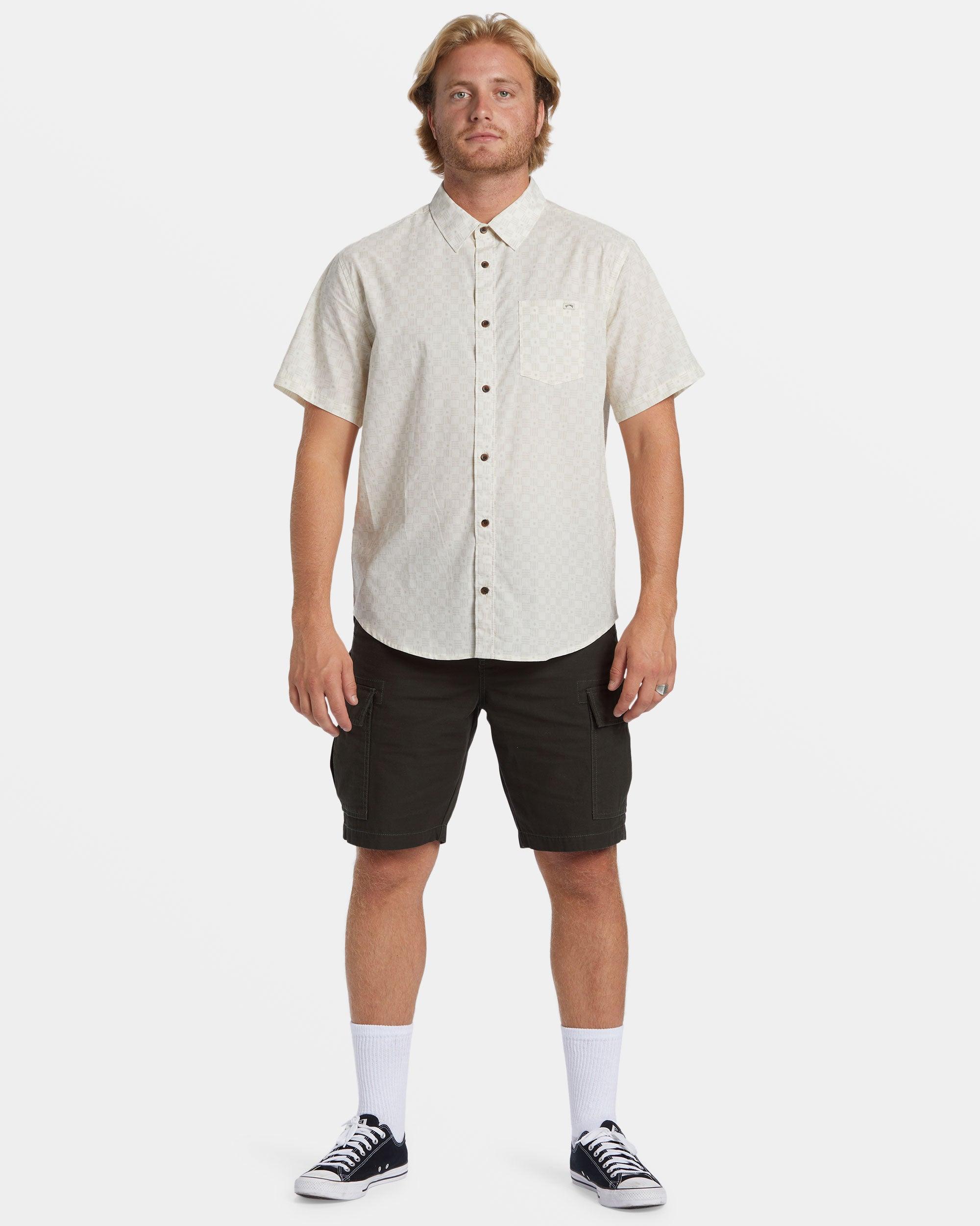 Sundays Mini Short Sleeve Shirt - Taupe Male Product Image