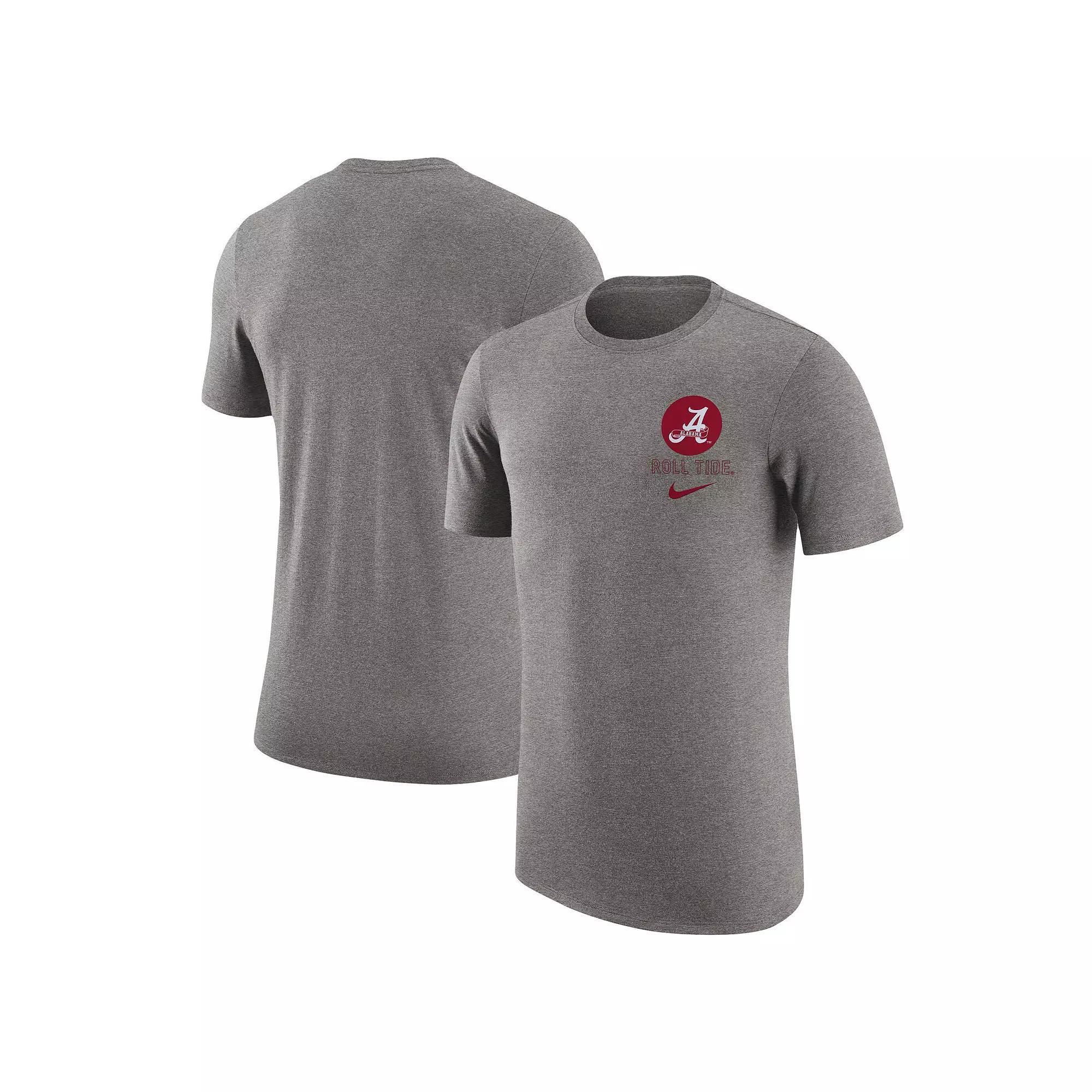 Men's Nike Heather Gray Michigan State Spartans Retro Tri-Blend T-Shirt,  Product Image