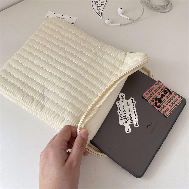 Textured Plain Tablet / Laptop Sleeve Product Image