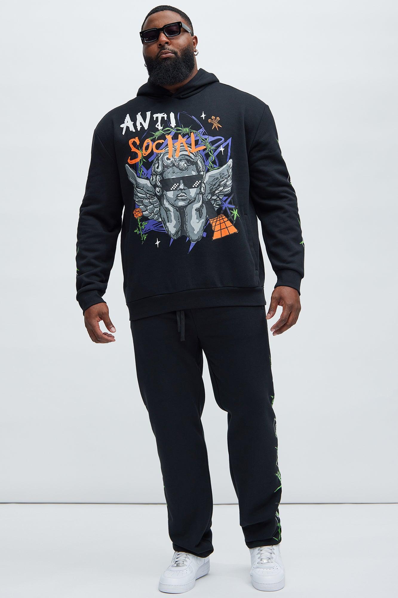 Love The Hate Hoodie - Black Product Image