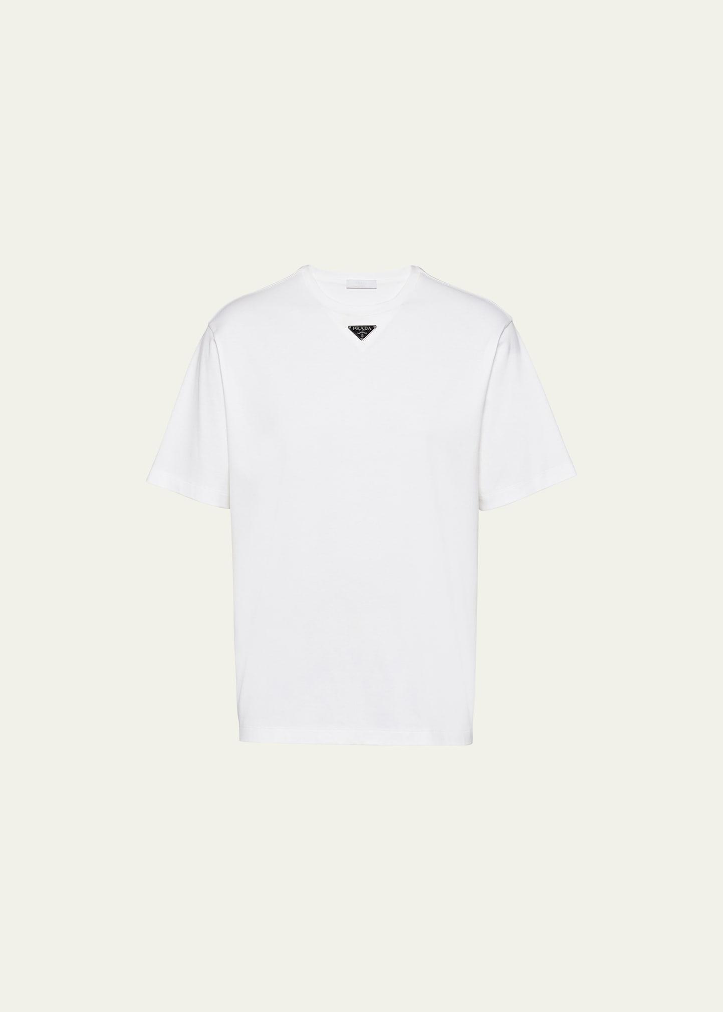 Mens Jersey Triangle Logo T-Shirt Product Image