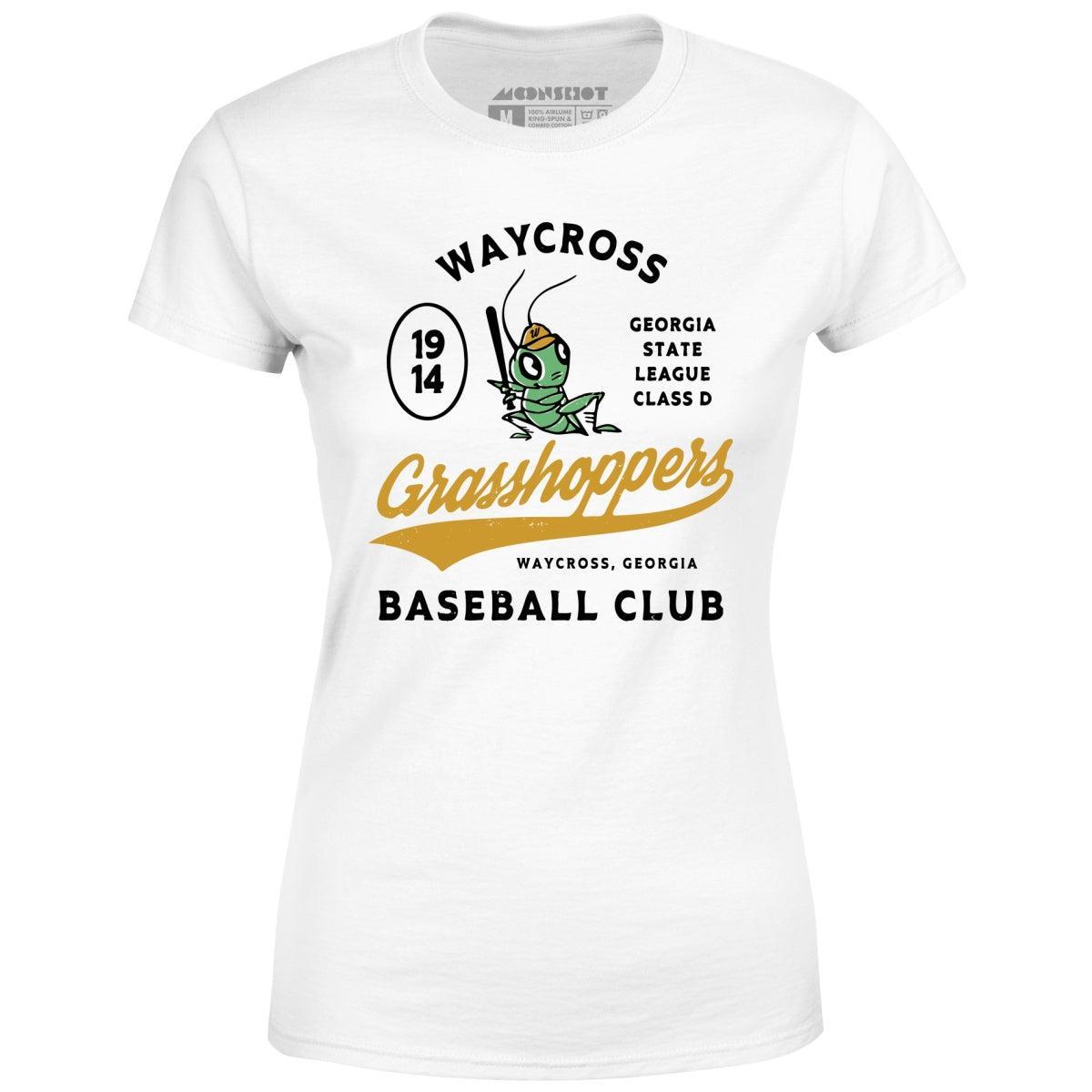 Waycross Grasshoppers - Georgia - Vintage Defunct Baseball Teams - Women's T-Shirt Female Product Image