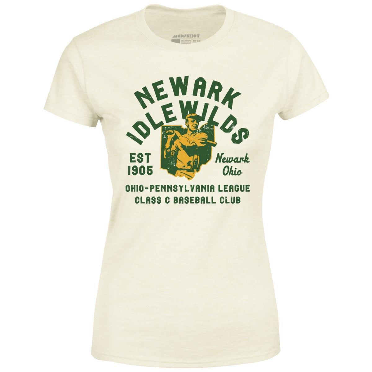 Newark Idlewilds - Ohio - Vintage Defunct Baseball Teams - Women's T-Shirt Female Product Image