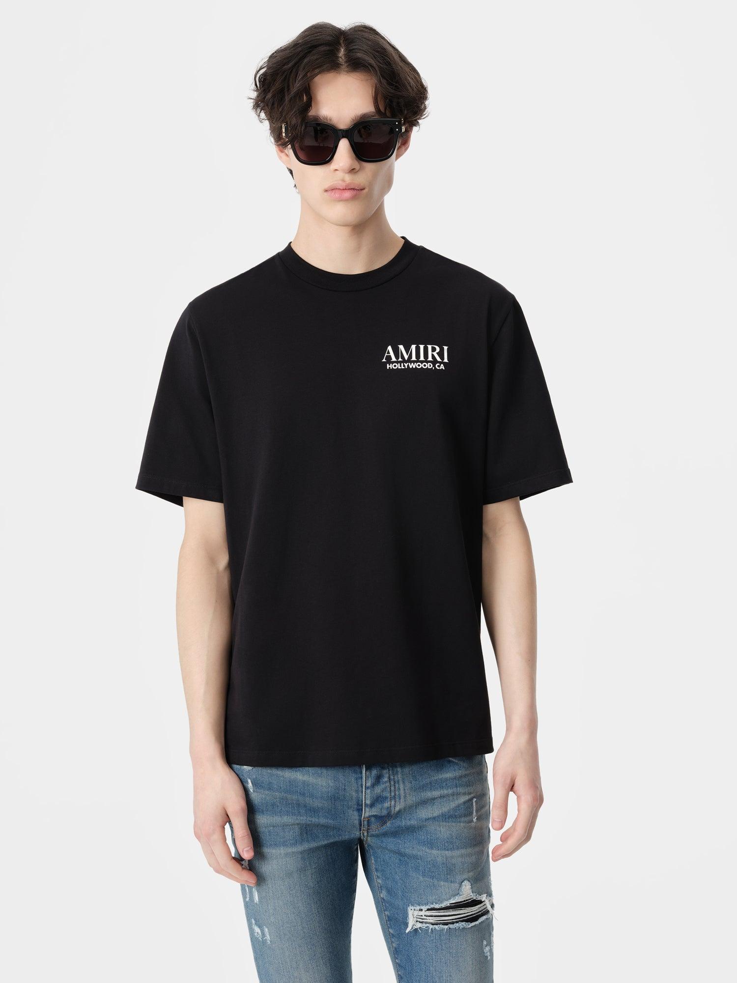 BONES STACKED TEE - Black Male Product Image