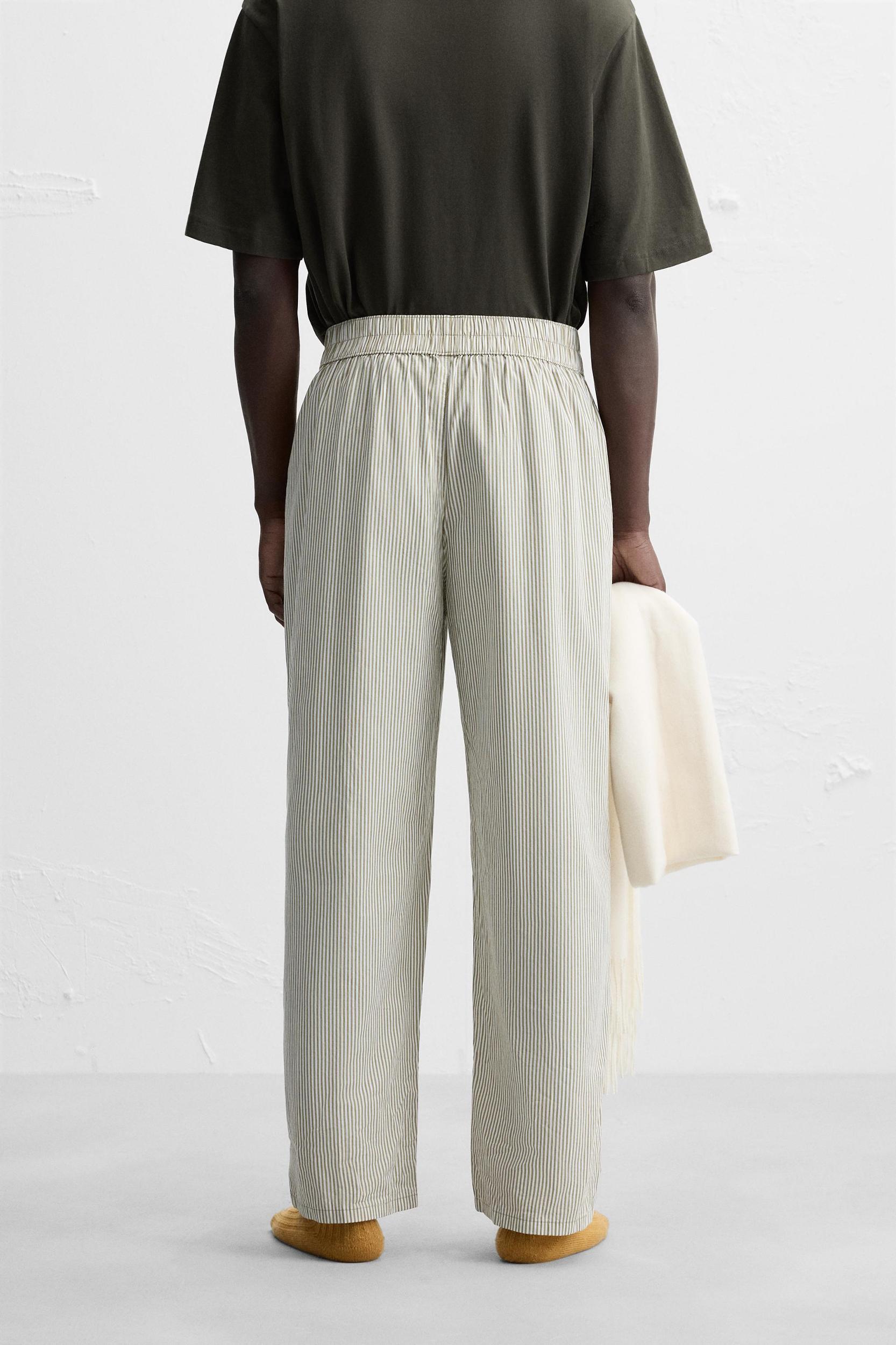 CONTRASTING PAJAMA SET Product Image