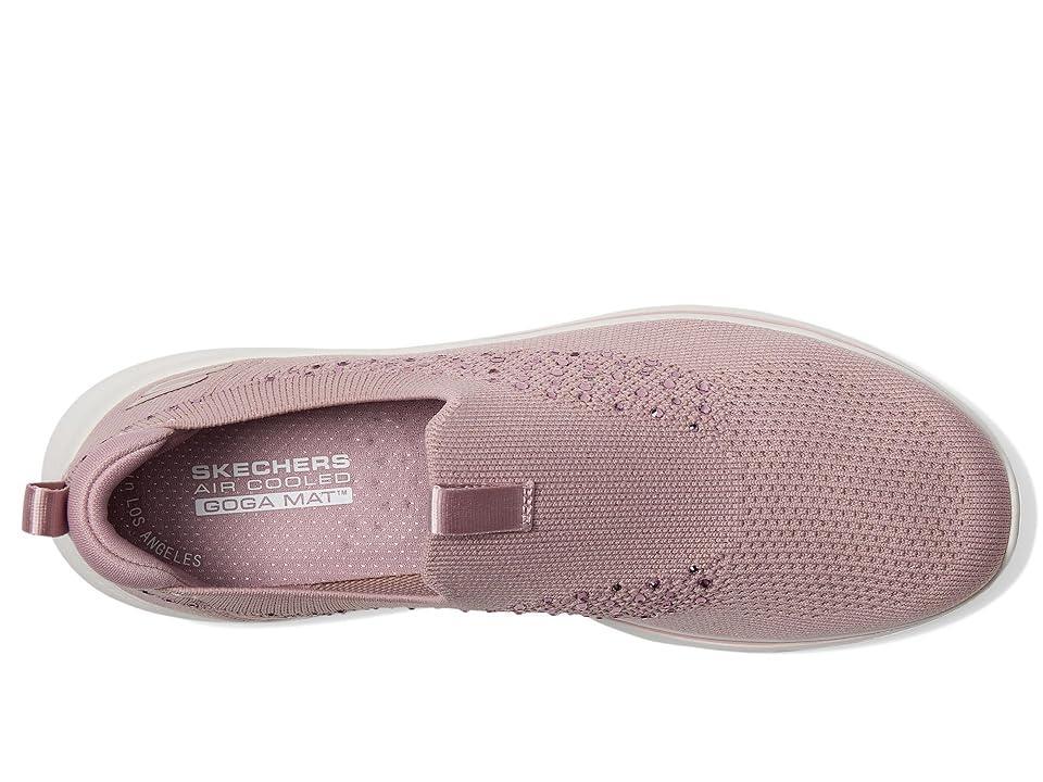 SKECHERS Performance Go Walk 7 Bling (Mauve) Women's Walking Shoes Product Image