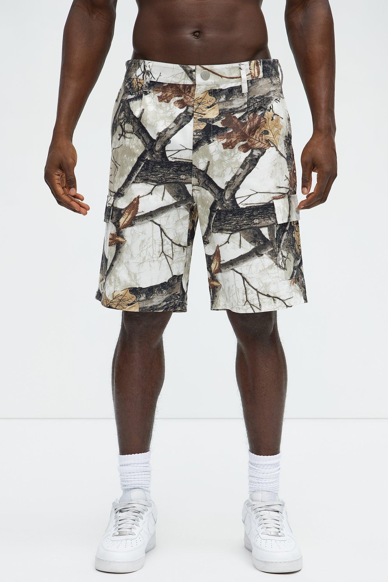 Camo Cargo Shorts - Camouflage Product Image
