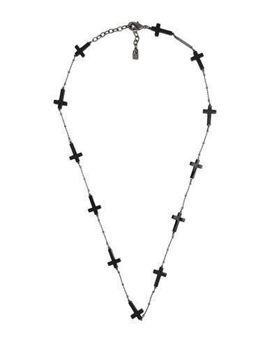 DSQUARED2 Man Necklace Black Size - Metal Product Image