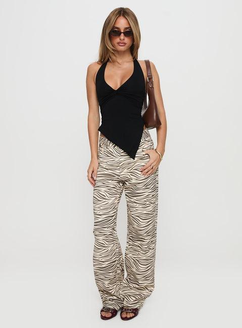 Top Model Jean Zebra Product Image
