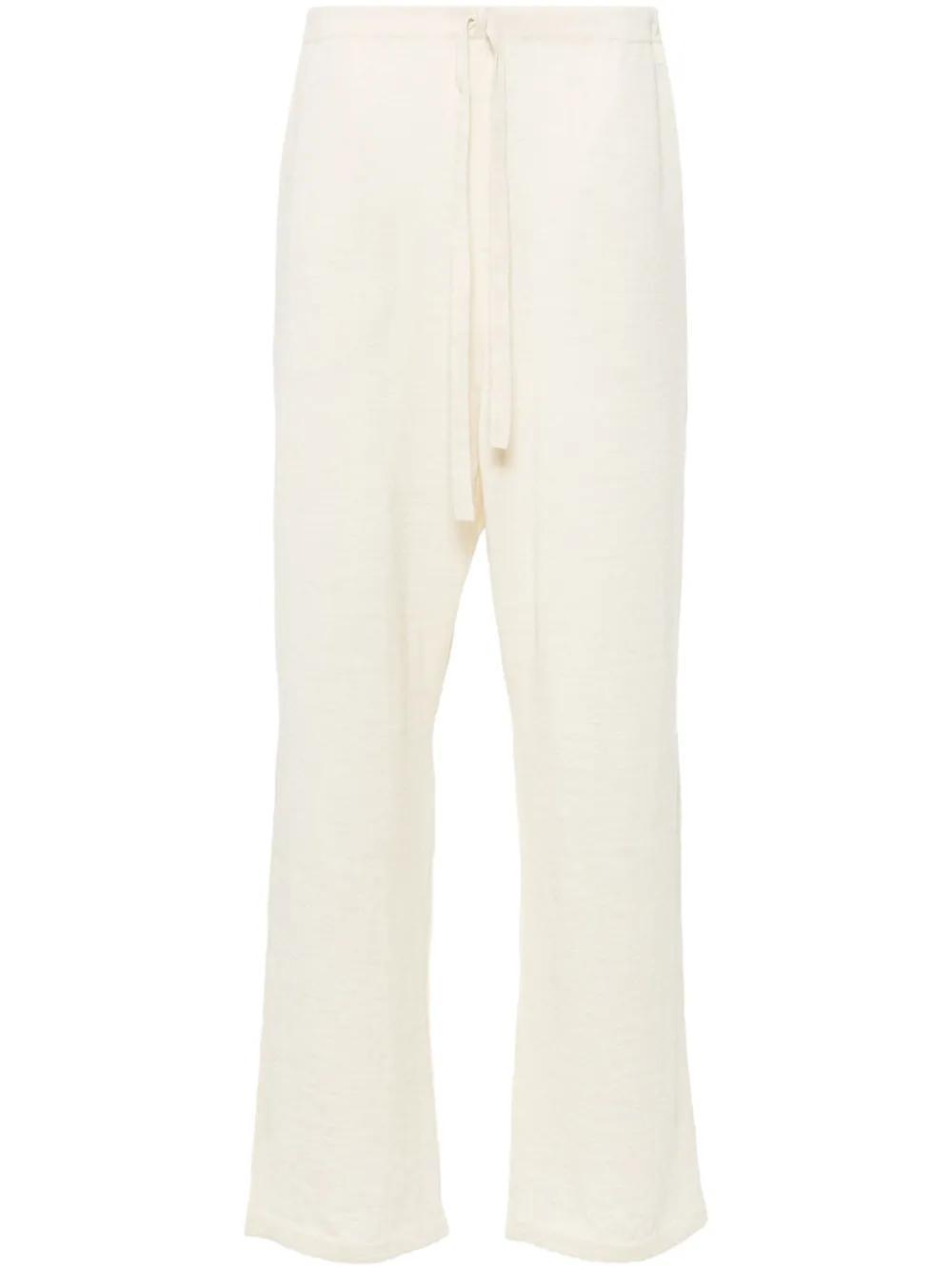 THE ROW Darvi Wide-leg Trousers In Neutrals Product Image