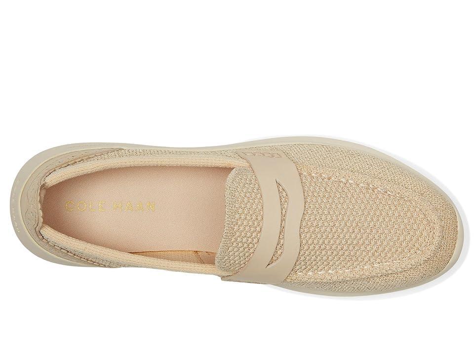 Cole Haan Womens Zergrand Meritt Stitchlite Loafers - Beige Size 10.5 Product Image