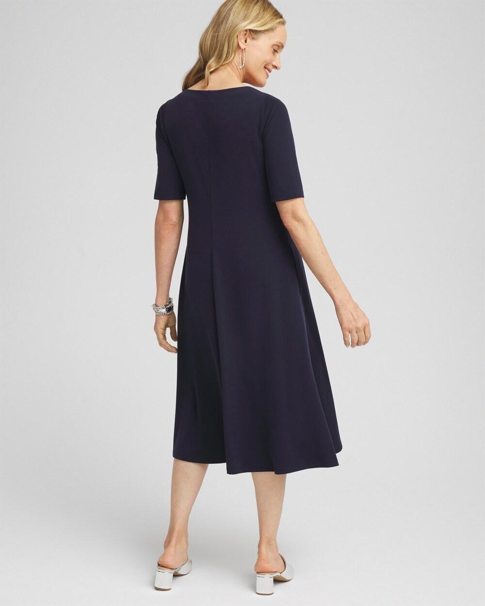 V-neck Midi Dress Product Image