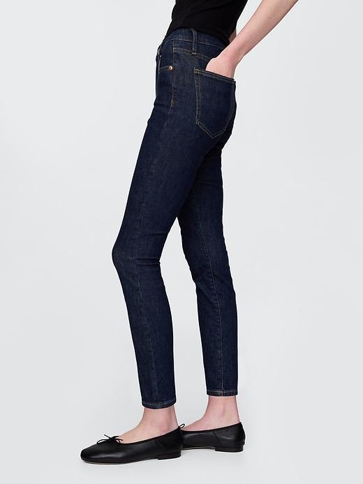 Mid Rise True Skinny Jeans Product Image