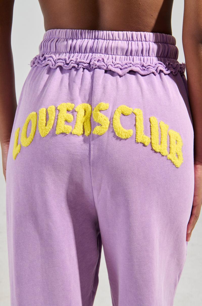 LOVERS CLUB WIDE LEG JOGGER Product Image