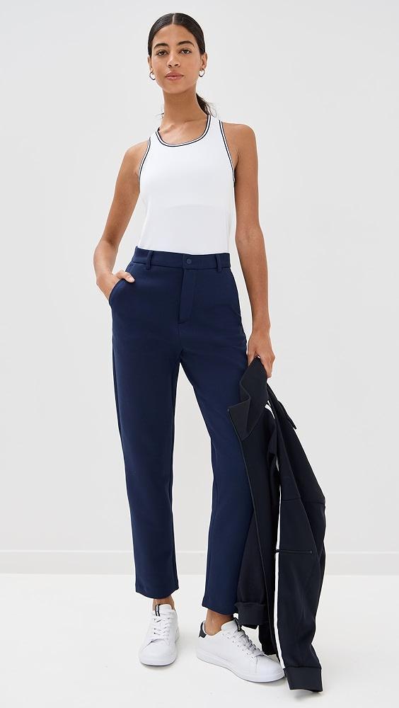 RLX Ralph Lauren Double Knit Tech Pleated Active Trousers | Shopbop Product Image