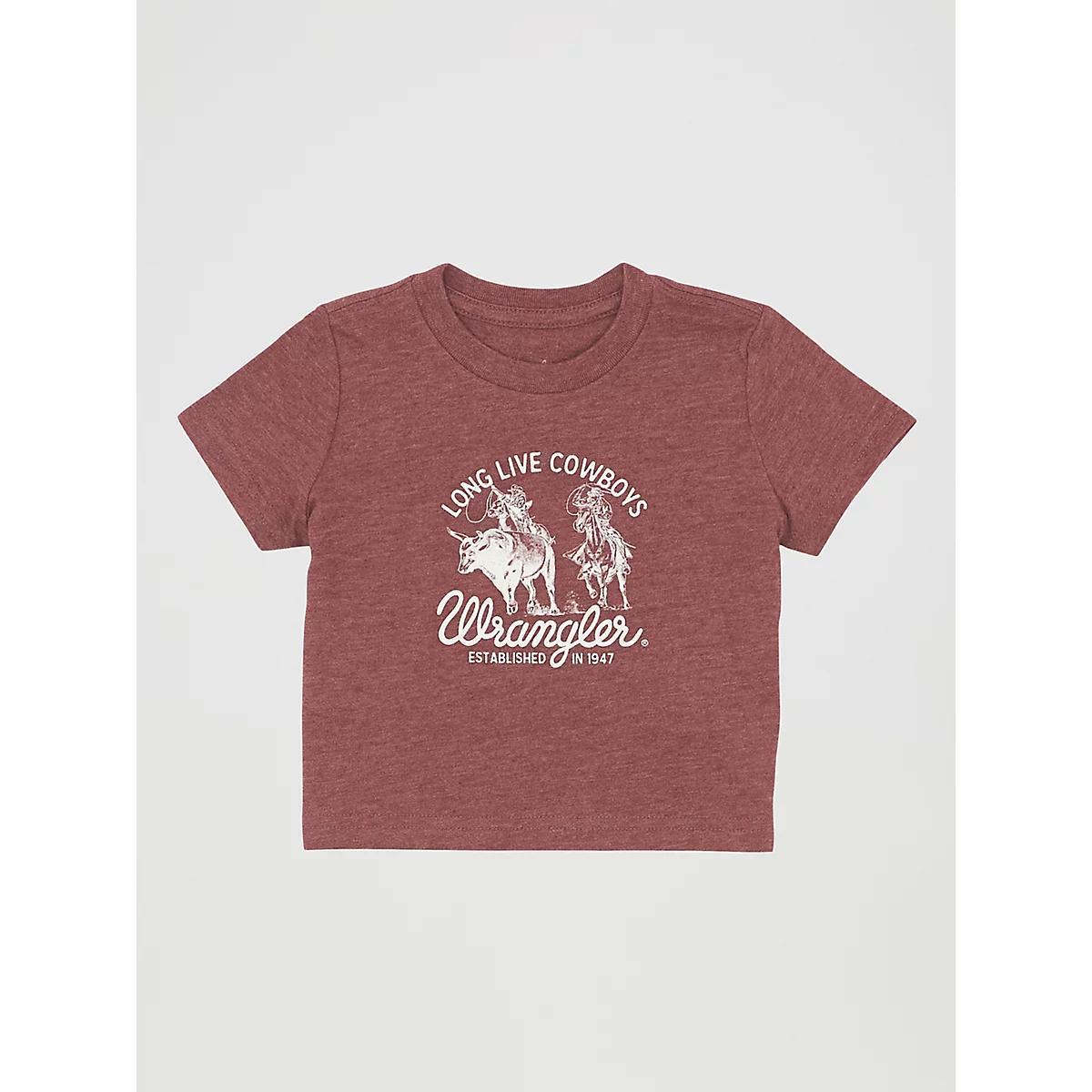 Men's Wrangler® Burnished Leather Belt Product Image